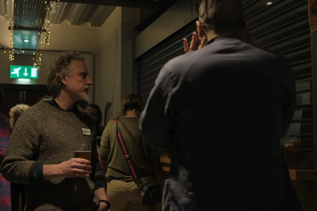 Members connecting at an SBIN event